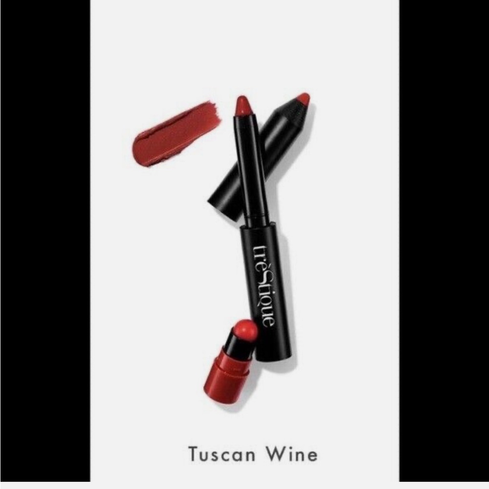 Trestique Matte lip crayon Tuscan wine